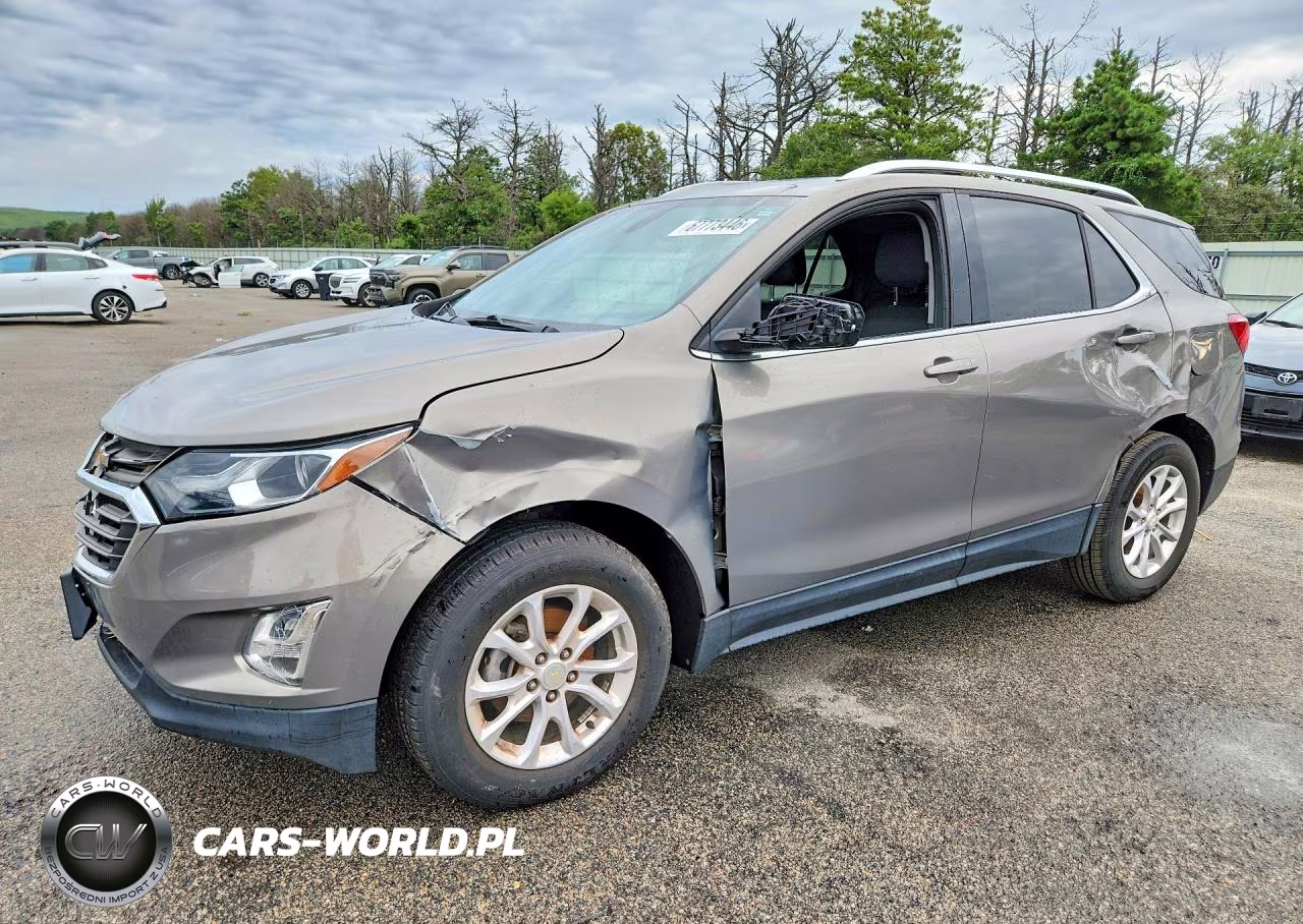 2018 Chevrolet Equinox Lt VIN:3GNAXSEV1JS612550 - 1