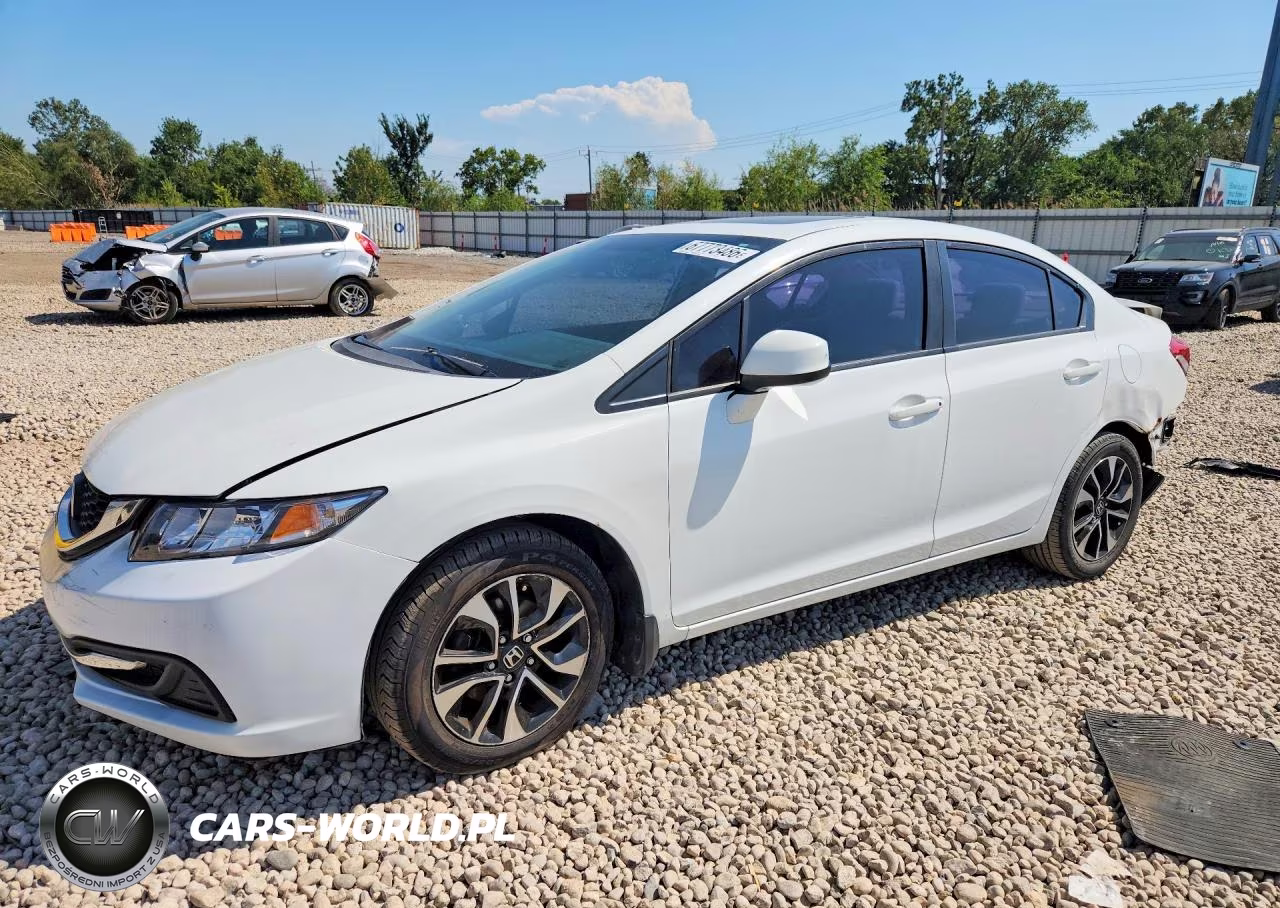 2013 Honda Civic Ex VIN:19XFB2F89DE050471 - 1