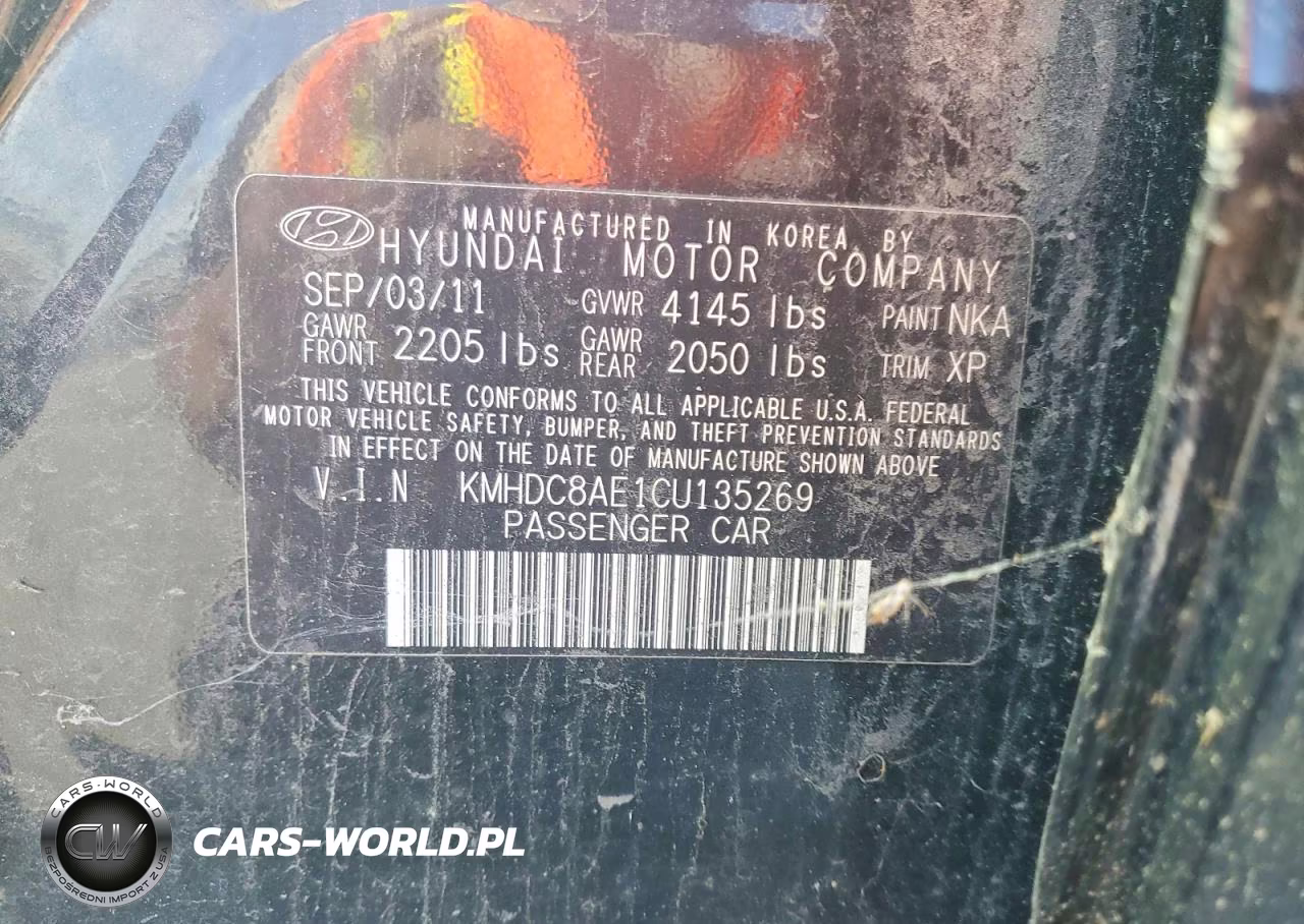 2012 Hyundai Elantra Touring Se VIN:KMHDC8AE1CU135269 - 12