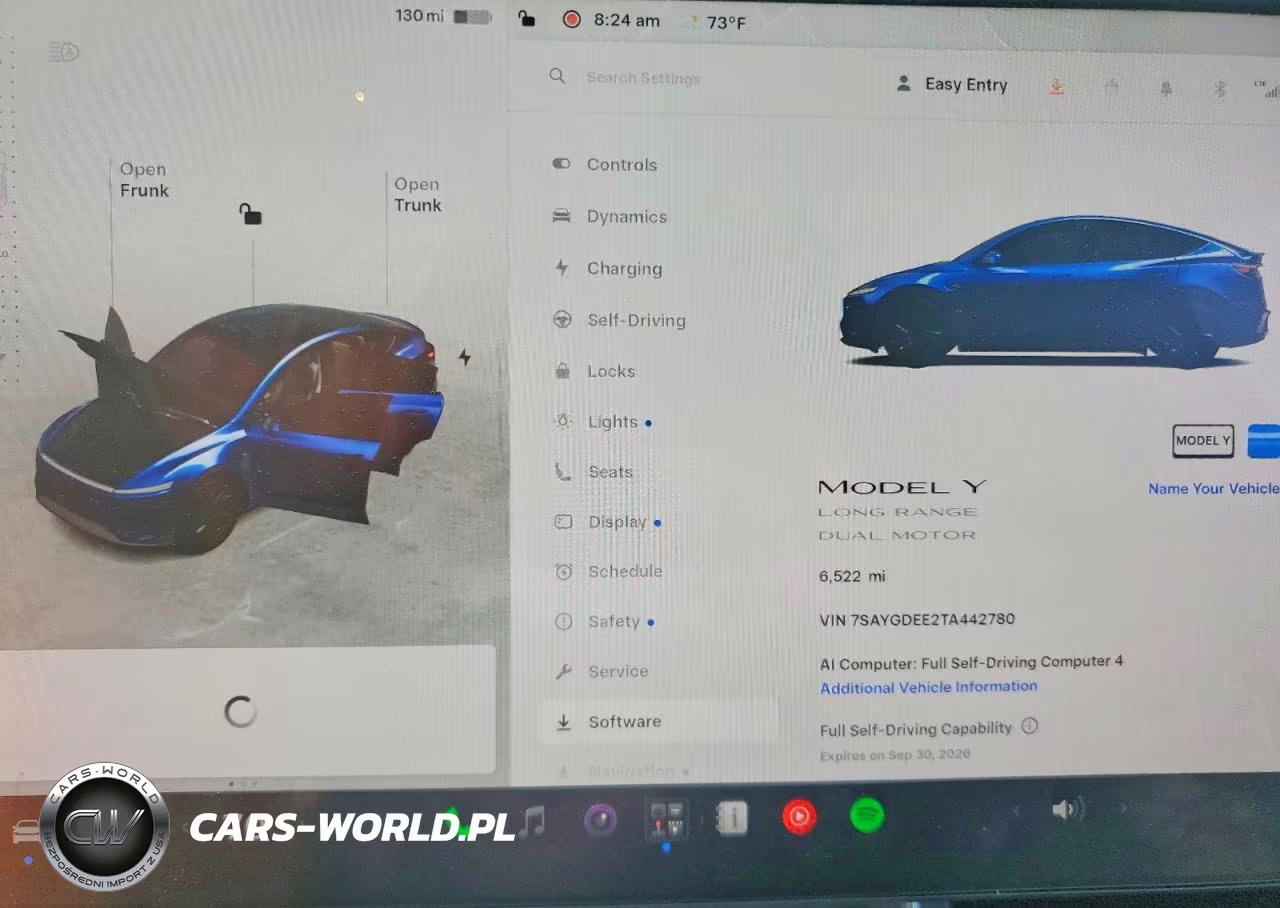 2026 Tesla Model Y VIN:7SAYGDEE2TA442780 - 9