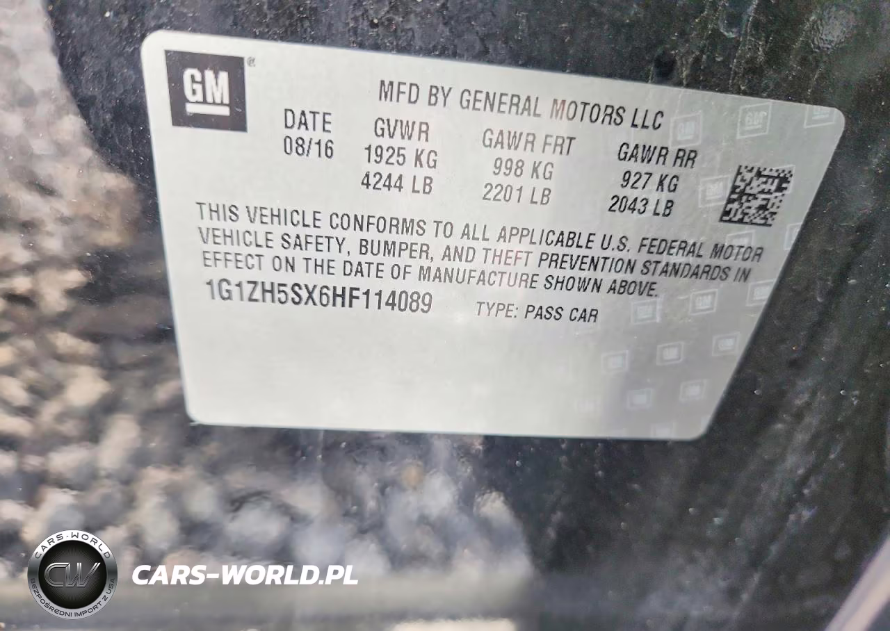 2017 Chevrolet Malibu Premier VIN:1G1ZH5SX6HF114089 - 12
