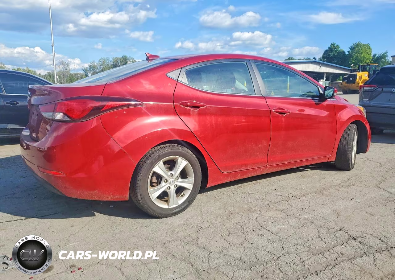 2016 Hyundai Elantra Value Edition VIN:KMHDH4AE9GU601319 - 3