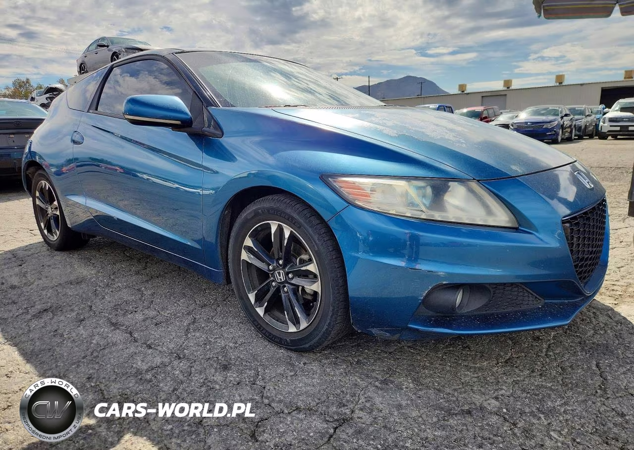2014 Honda Cr-Z Ex VIN:JHMZF1D68ES002633 - 4