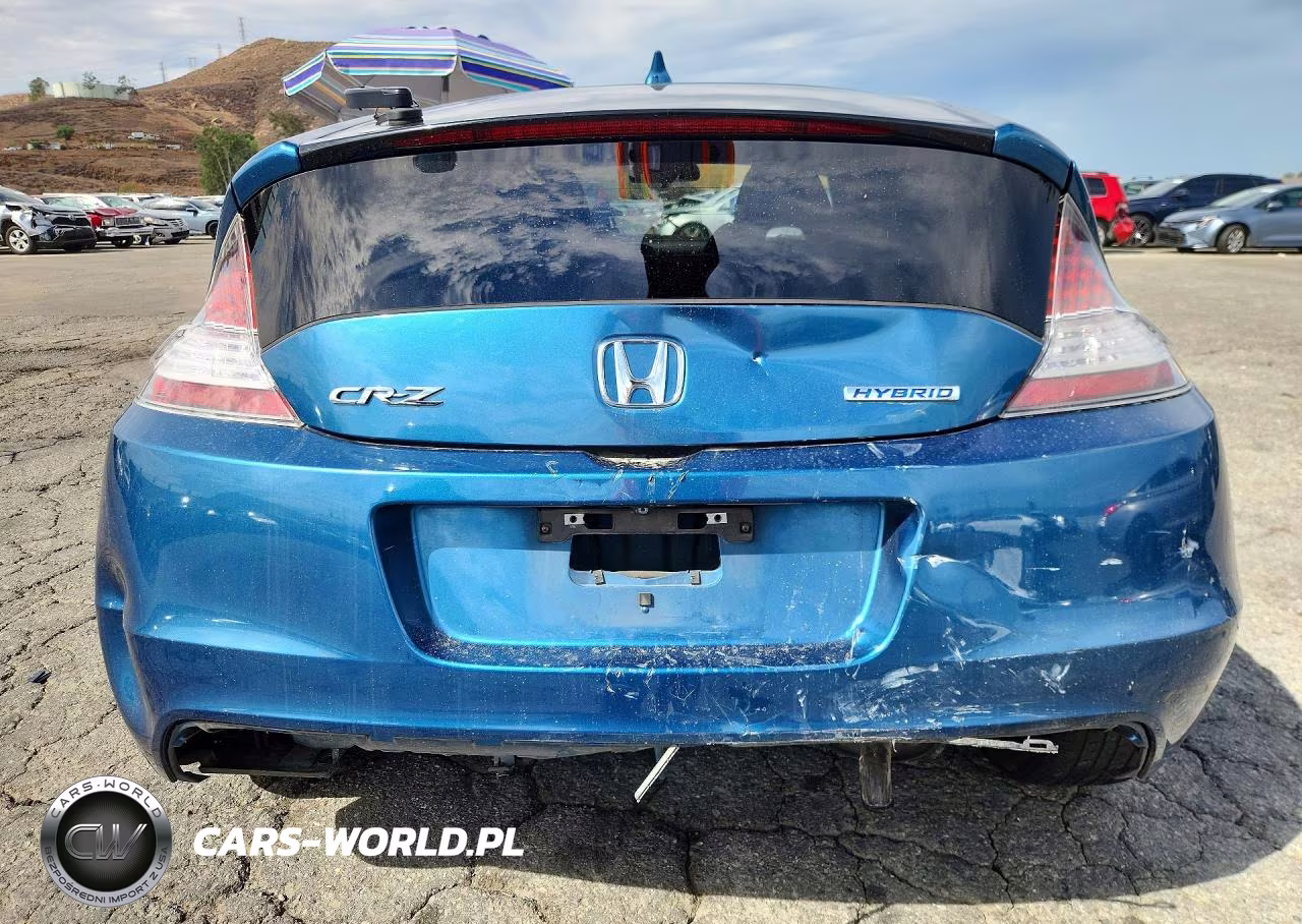 2014 Honda Cr-Z Ex VIN:JHMZF1D68ES002633 - 6