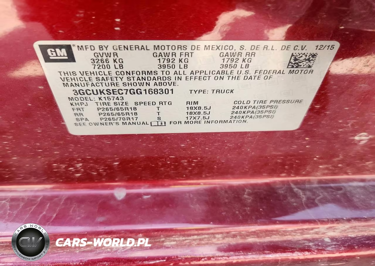 2016 Chevrolet Silverado K1500 Ltz VIN:3GCUKSEC7GG168301 - 12