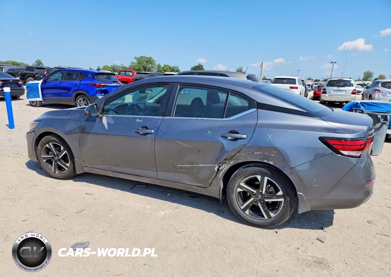 2025 Nissan Sentra Sv VIN:3N1AB8CV9SY253155 - 2
