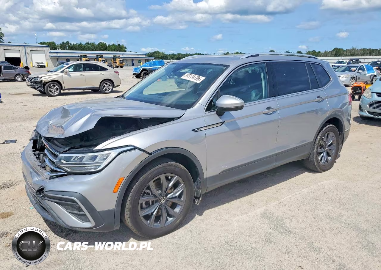 2022 Volkswagen Tiguan Se VIN:3VV3B7AX9NM075507 - 1