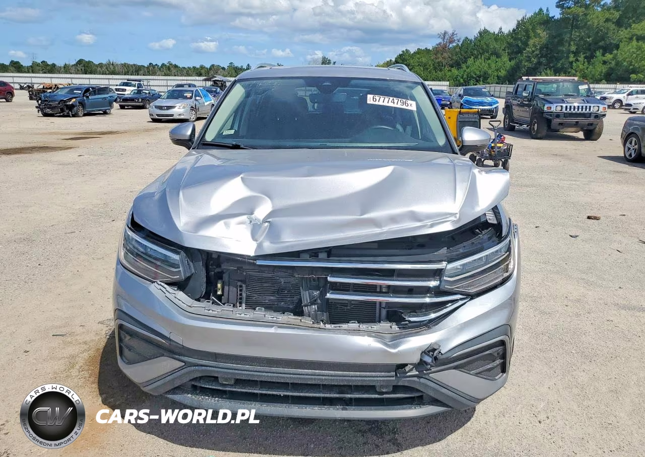 2022 Volkswagen Tiguan Se VIN:3VV3B7AX9NM075507 - 5