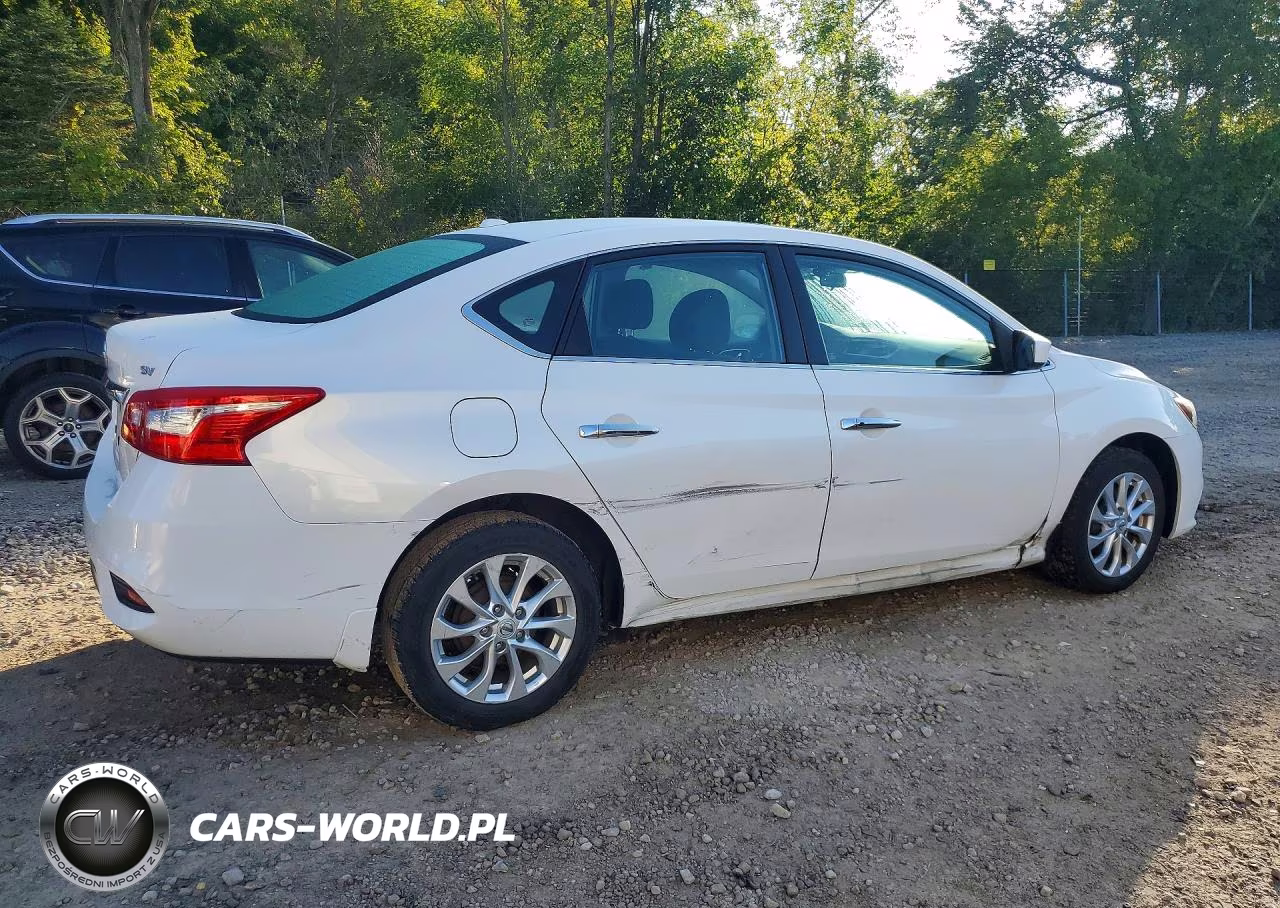 2017 Nissan Sentra Sv VIN:3N1AB7AP4HY386364 - 3