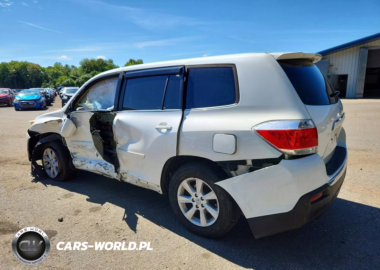 2013 Toyota Highlander Base VIN:5TDZA3EH9DS036244 - 2