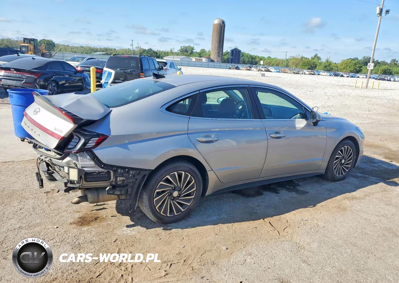 2023 Hyundai Sonata Hybrid Sel VIN:KMHL34JJ1PA073591 - 3