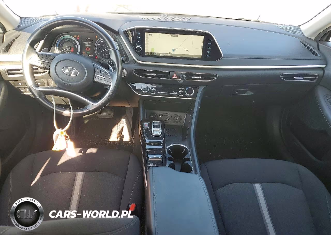 2023 Hyundai Sonata Hybrid Sel VIN:KMHL34JJ1PA073591 - 8