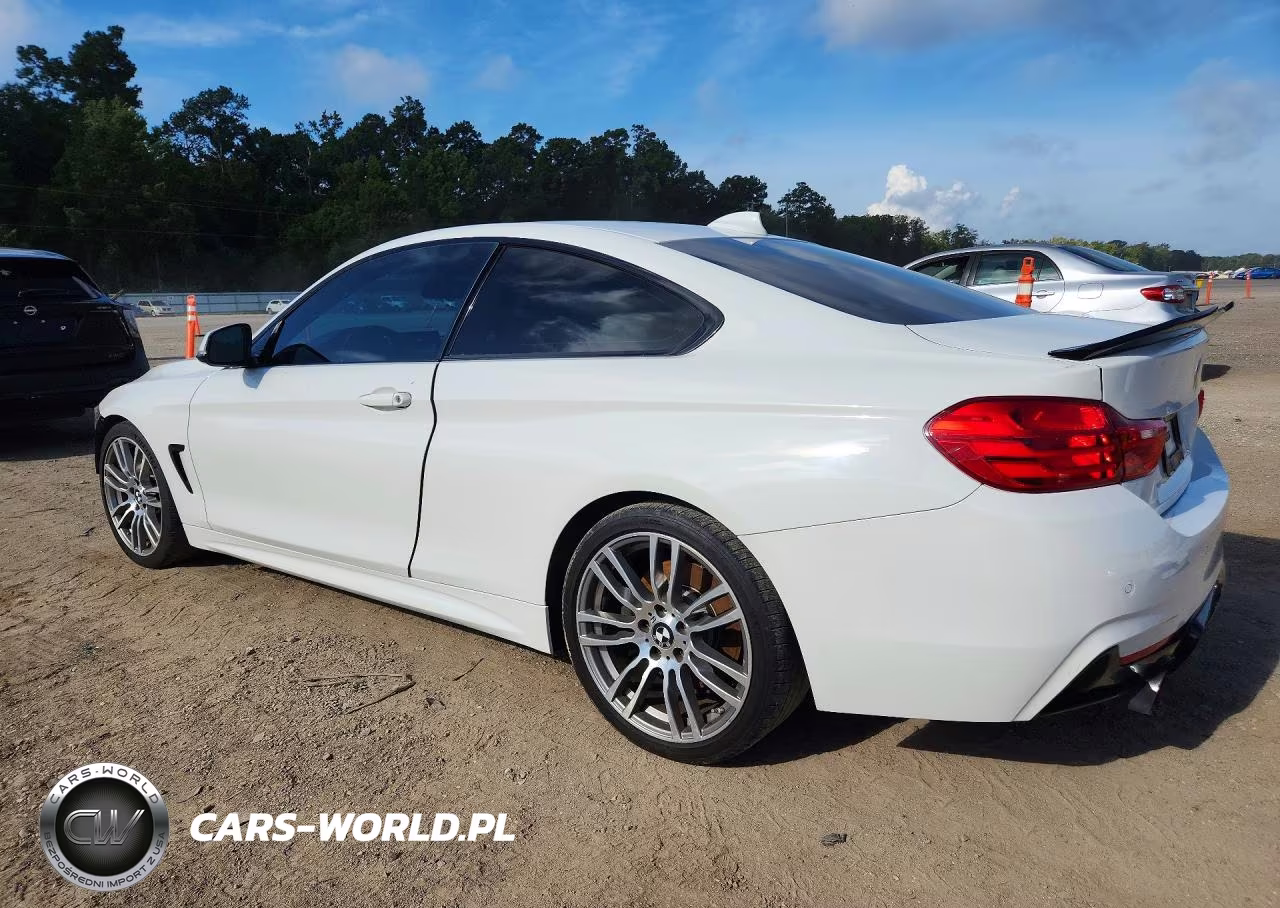 2017 BMW 430I VIN:WBA4R7C52HK876346 - 2