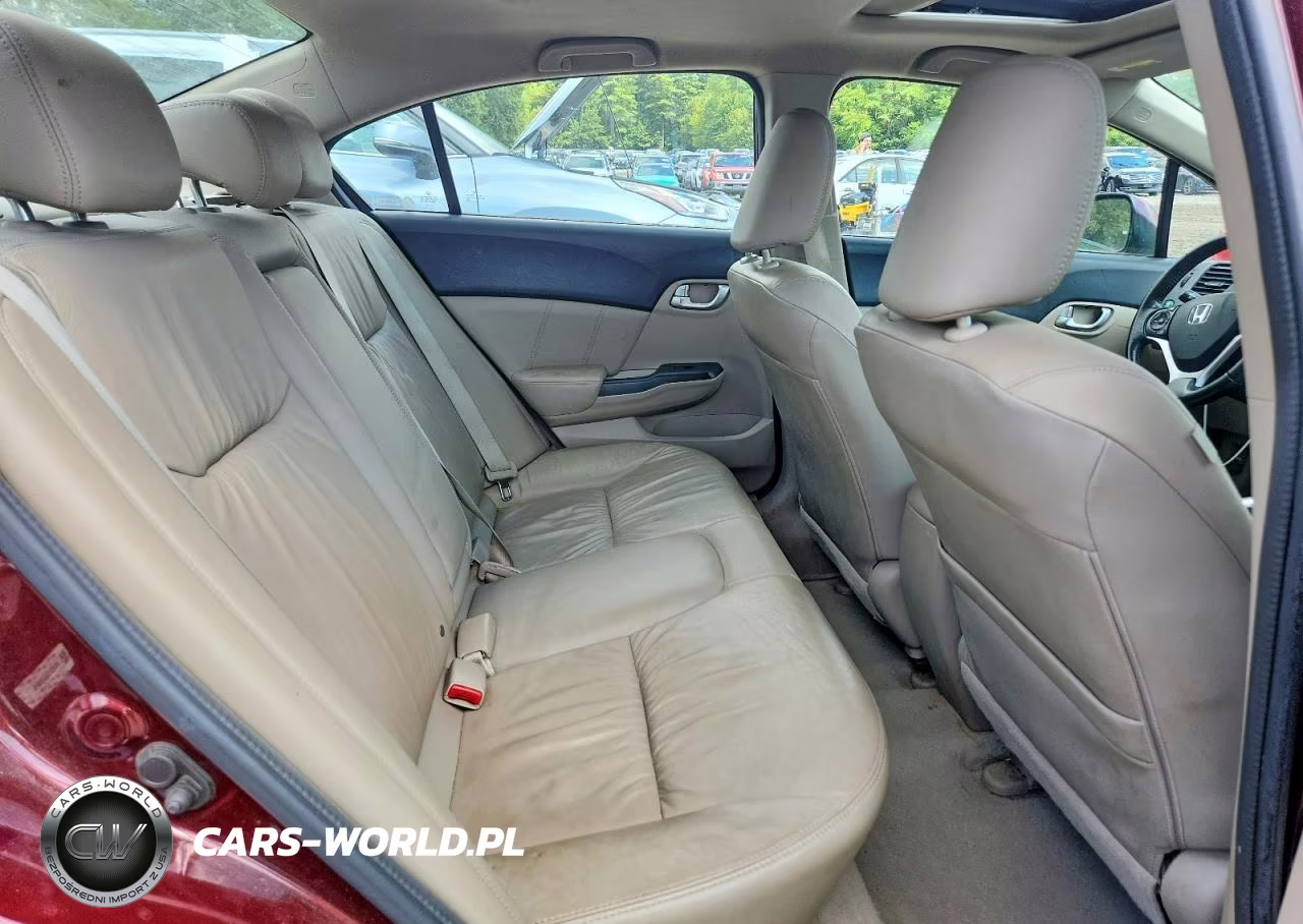 2012 Honda Civic Exl VIN:19XFB2F95CE072670 - 10