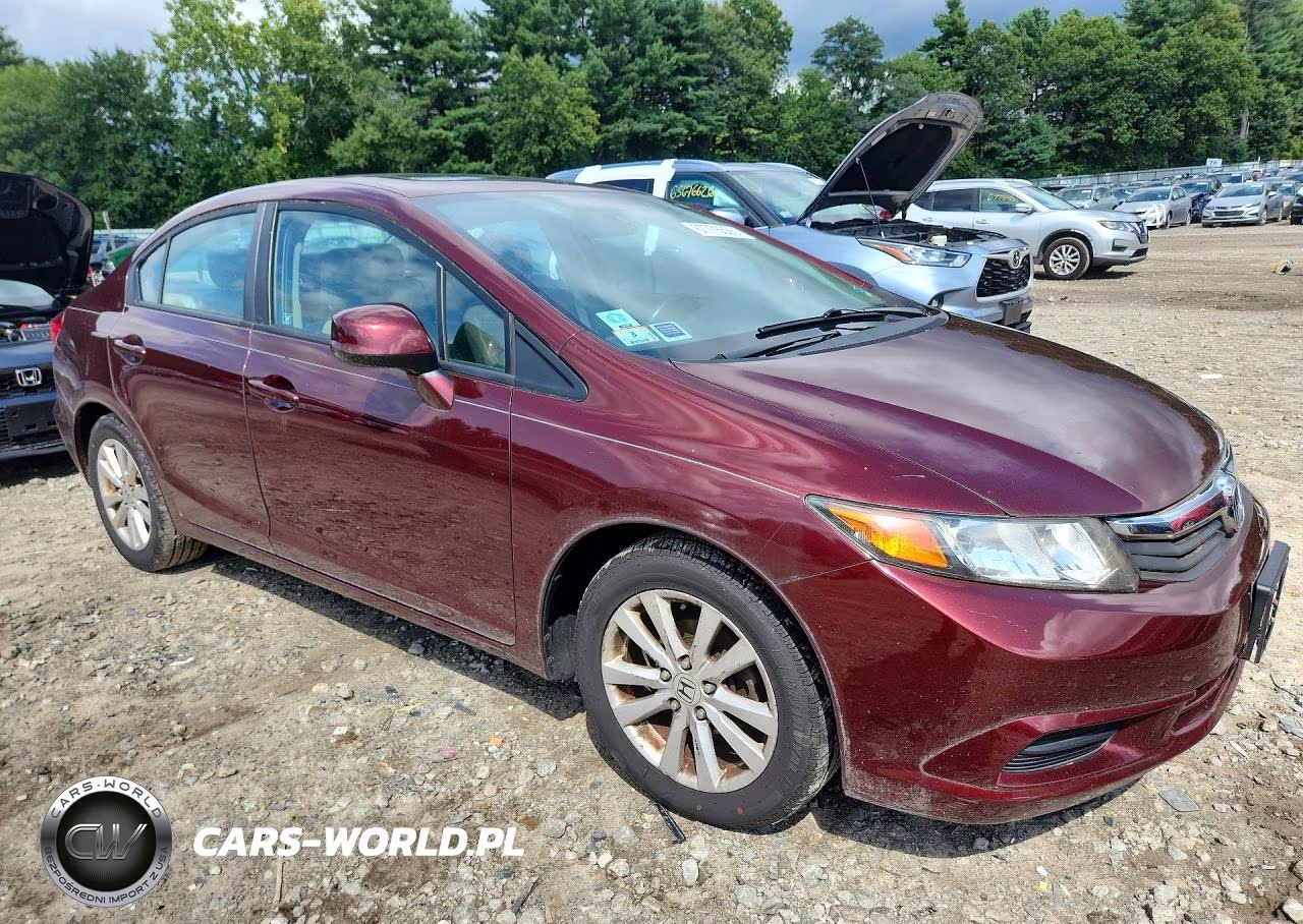 2012 Honda Civic Exl VIN:19XFB2F95CE072670 - 4