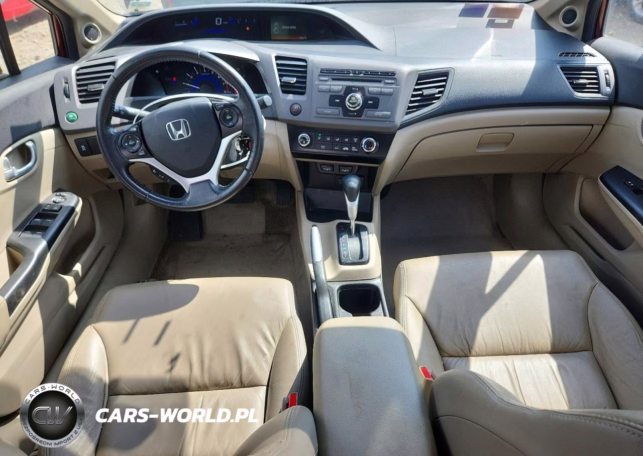 2012 Honda Civic Exl VIN:19XFB2F95CE072670 - 8