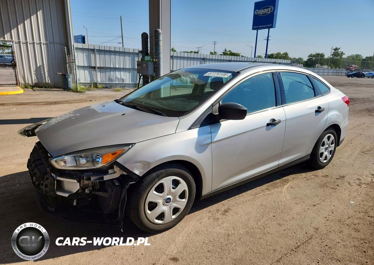 2017 Ford Focus S VIN:1FADP3E22HL243009 - 1