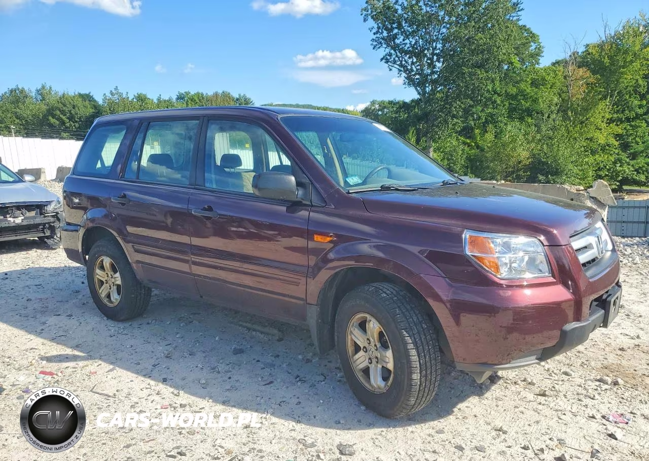2007 Honda Pilot Lx VIN:2HKYF18117H537803 - 4