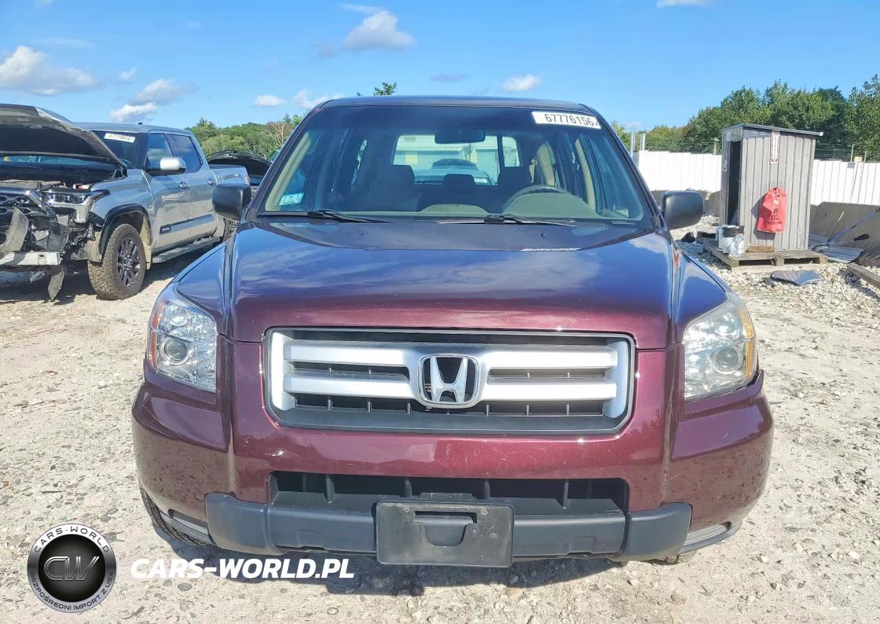2007 Honda Pilot Lx VIN:2HKYF18117H537803 - 5