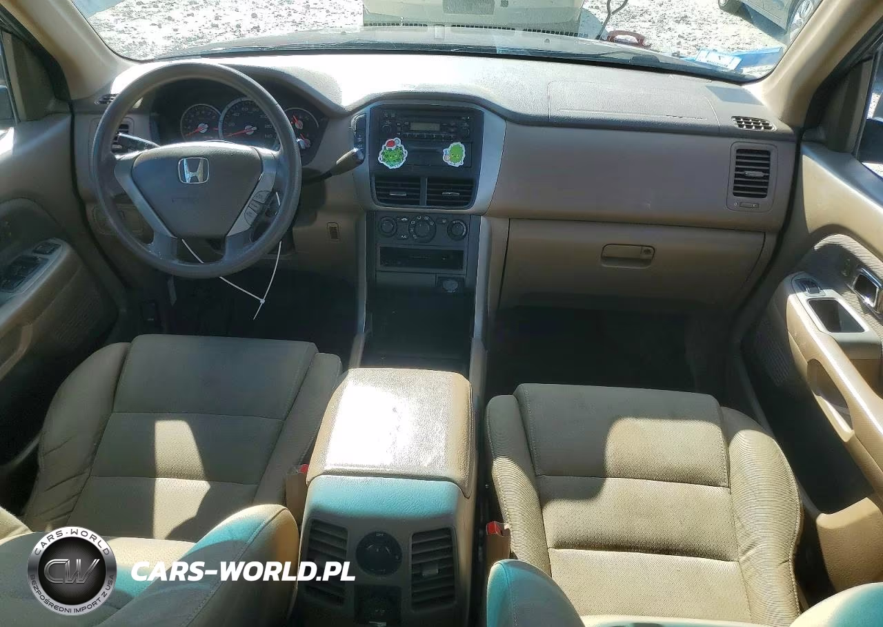 2007 Honda Pilot Lx VIN:2HKYF18117H537803 - 8