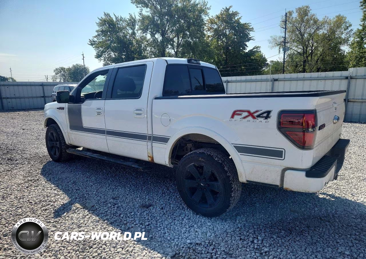 2013 Ford F150 Supercrew VIN:1FTFW1EF3DFA85821 - 2