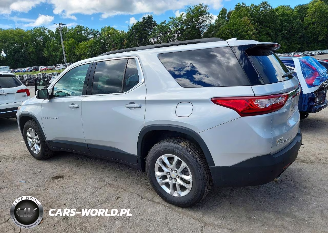 2021 Chevrolet Traverse Lt VIN:1GNEVHKW6MJ123607 - 2