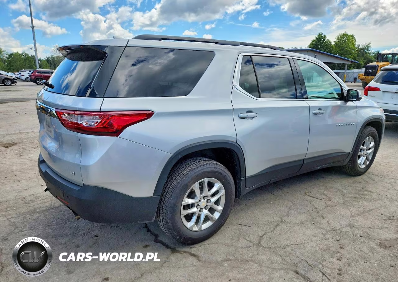 2021 Chevrolet Traverse Lt VIN:1GNEVHKW6MJ123607 - 3