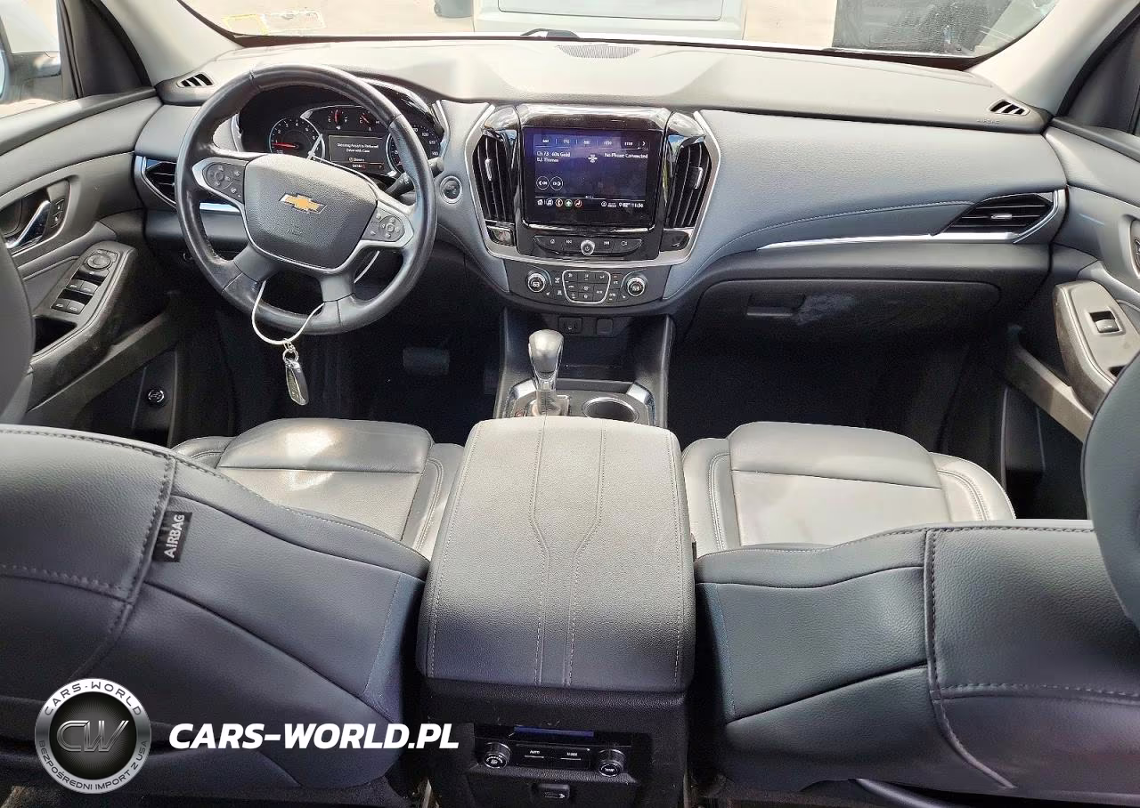 2021 Chevrolet Traverse Lt VIN:1GNEVHKW6MJ123607 - 8