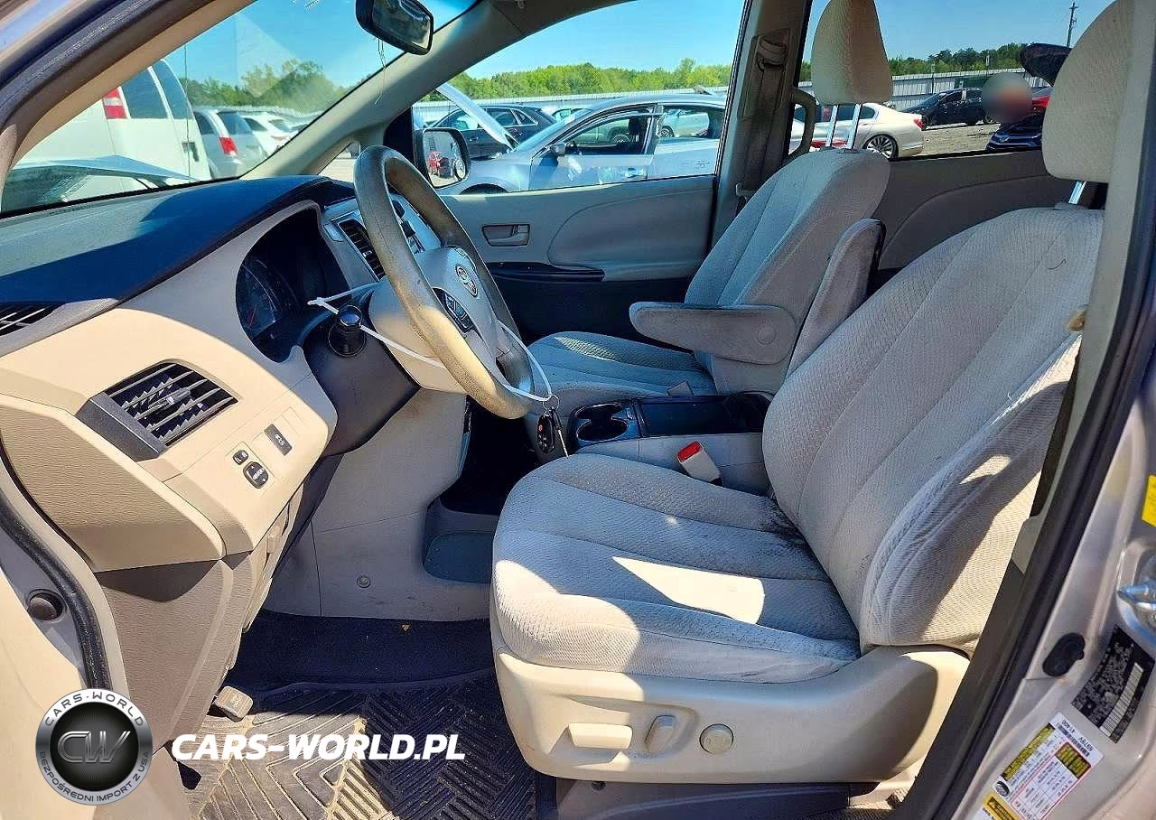 2011 Toyota Sienna Le VIN:5TDKK3DC1BS093989 - 7