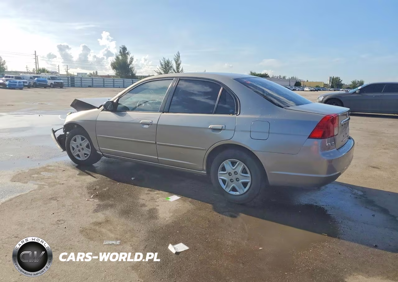 2003 Honda Civic Lx VIN:2HGES16573H591633 - 2