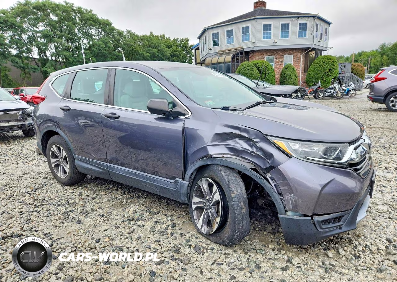 2017 Honda Cr-V Lx VIN:2HKRW6H39HH221554 - 4