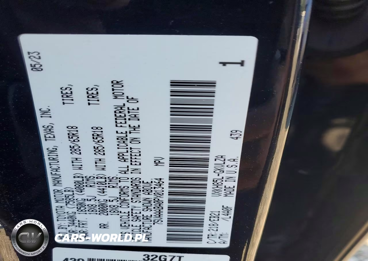 2023 Toyota Sequoia Trd Pro VIN:7SVAAABA0PX013464 - 13