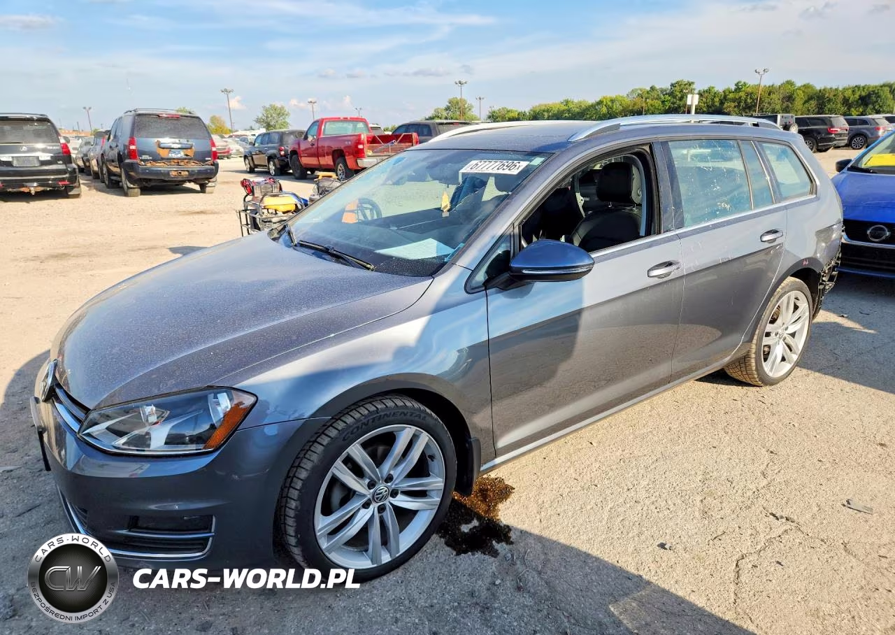 2017 Volkswagen Golf Sportwagen S VIN:3VWC17AU2HM501627 - 1