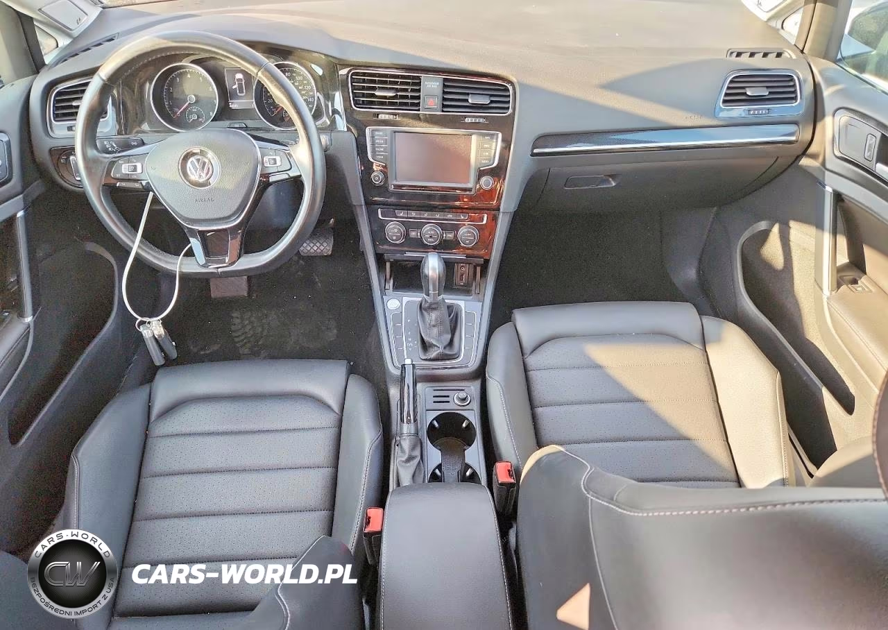 2017 Volkswagen Golf Sportwagen S VIN:3VWC17AU2HM501627 - 8