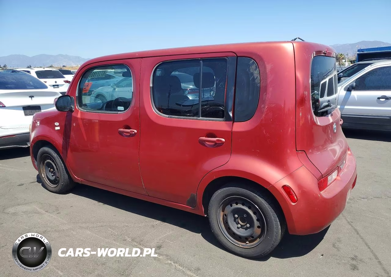 2009 Nissan Cube 1.8 VIN:JN8AZ28R39T121792 - 2