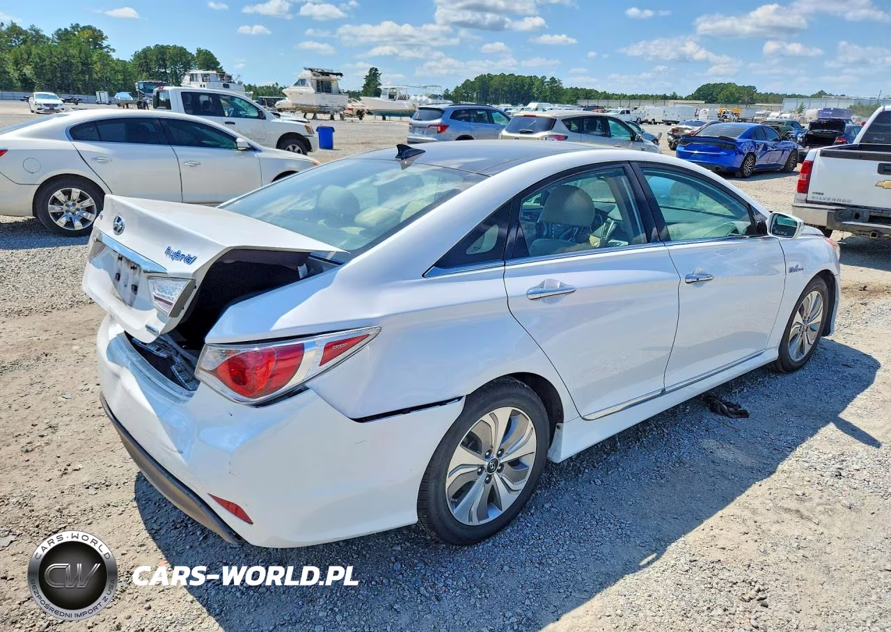 2015 Hyundai Sonata Hybrid Limited VIN:KMHEC4A45FA108408 - 3