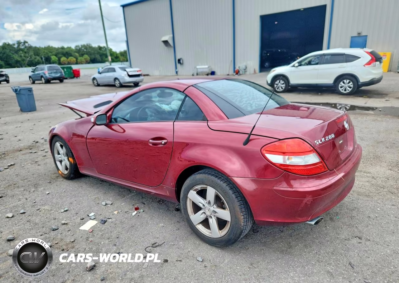 2007 Mercedes-Benz Slk 280 VIN:WDBWK54F37F157446 - 2