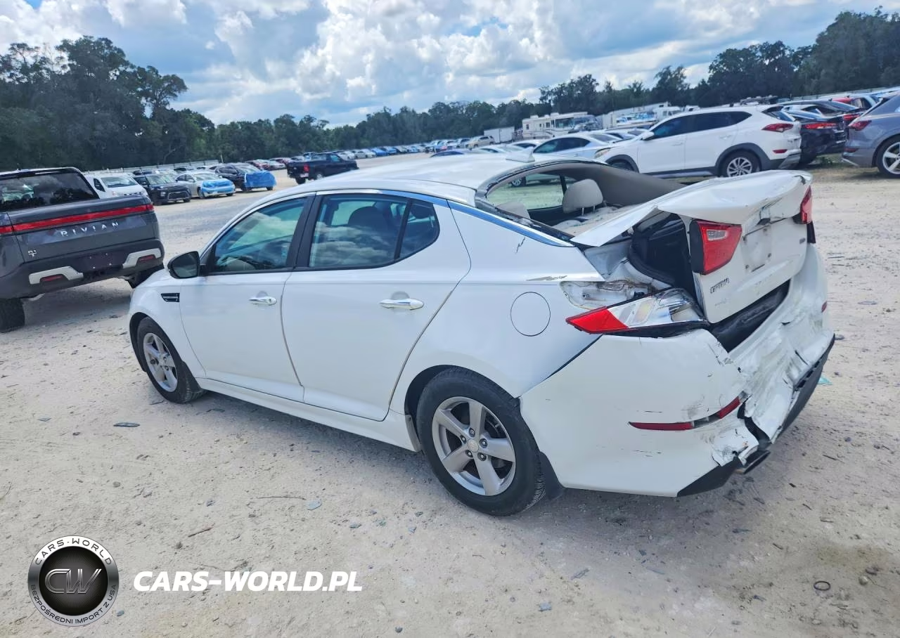 2015 Kia Optima Lx VIN:5XXGM4A70FG390028 - 2