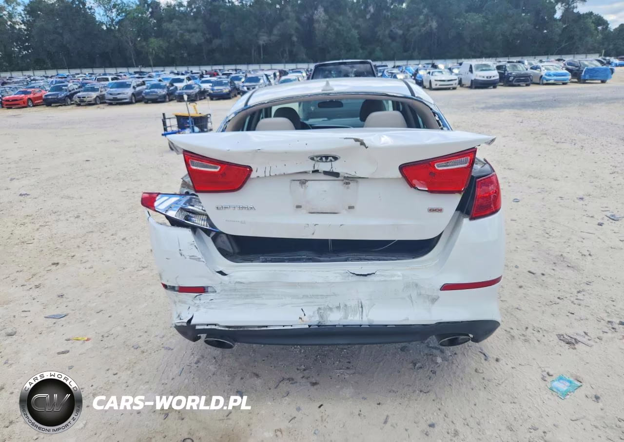 2015 Kia Optima Lx VIN:5XXGM4A70FG390028 - 6