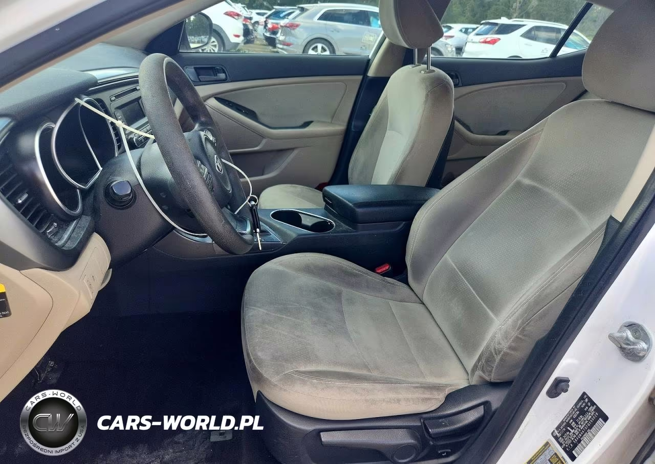2015 Kia Optima Lx VIN:5XXGM4A70FG390028 - 7