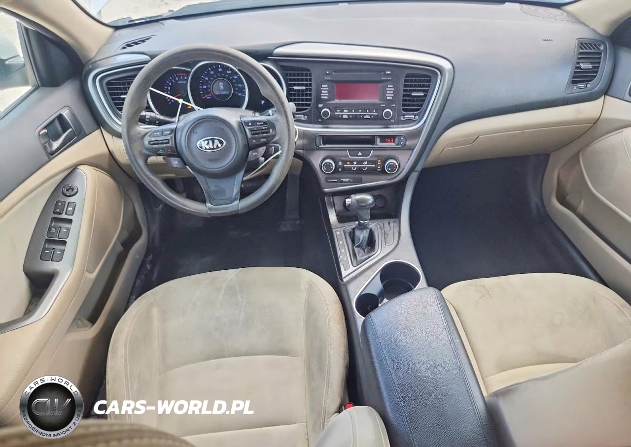 2015 Kia Optima Lx VIN:5XXGM4A70FG390028 - 8