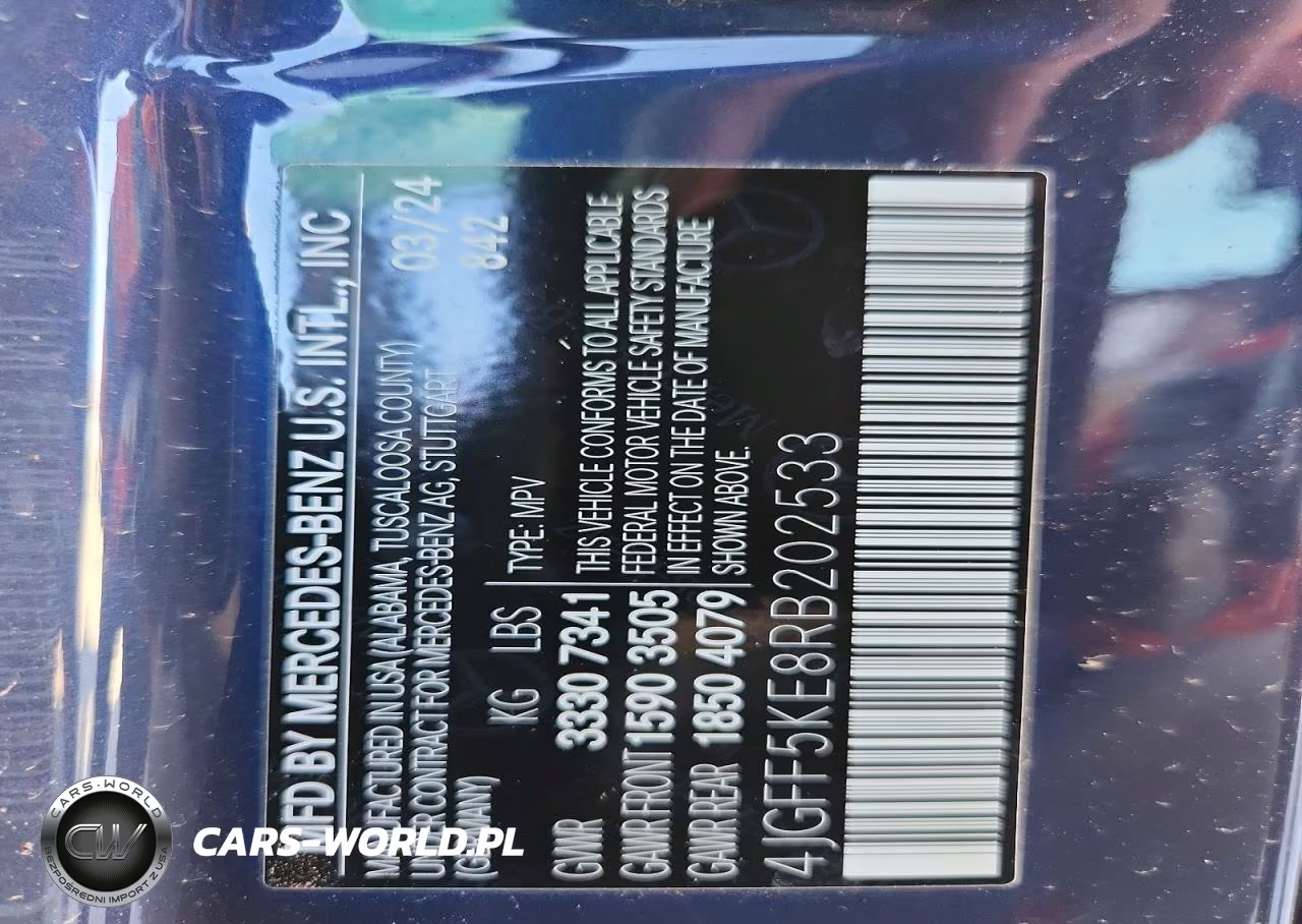 2024 Mercedes-Benz Gls 450 4Matic VIN:4JGFF5KE8RB202533 - 14