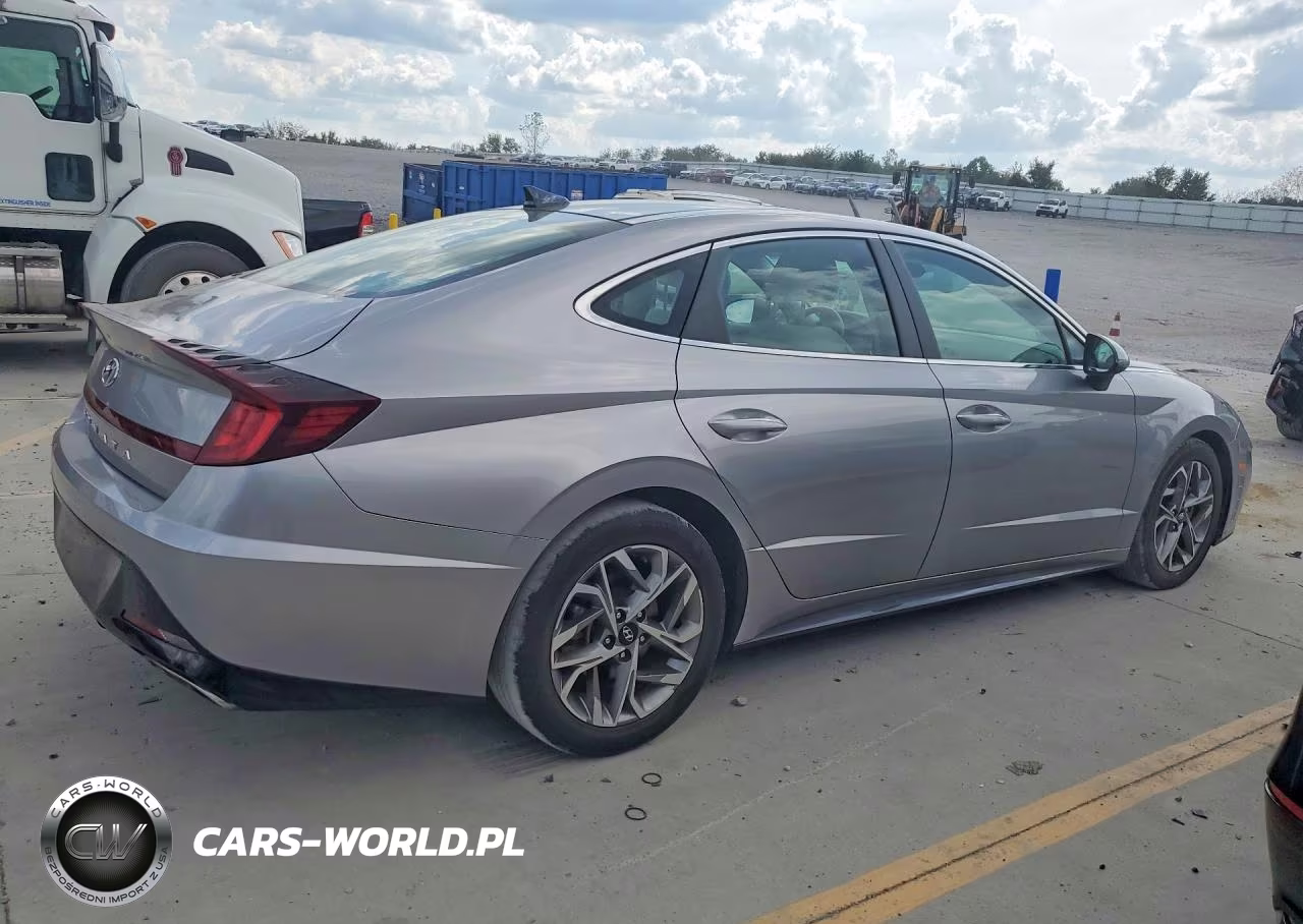 2021 Hyundai Sonata Sel VIN:KMHL14JA7MA162485 - 3