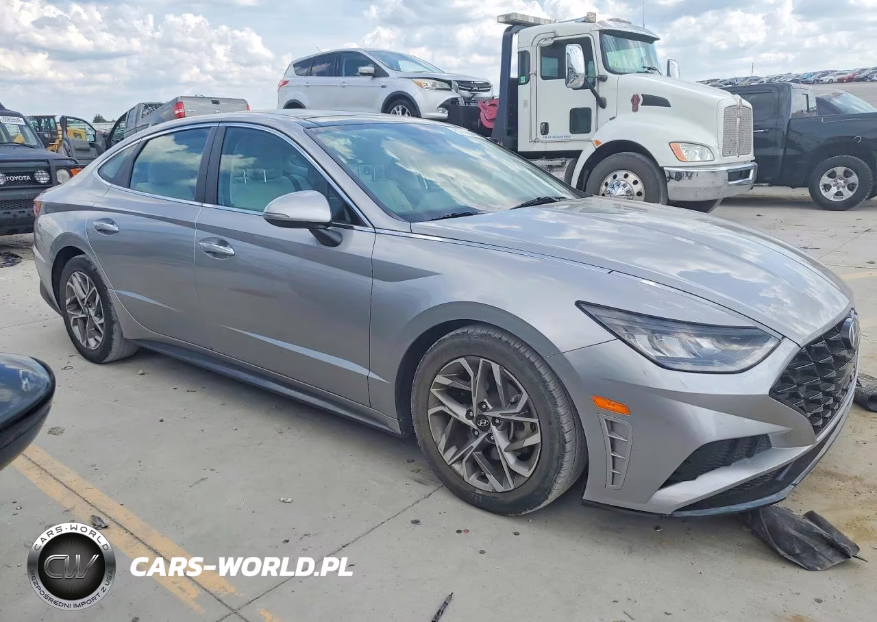 2021 Hyundai Sonata Sel VIN:KMHL14JA7MA162485 - 4
