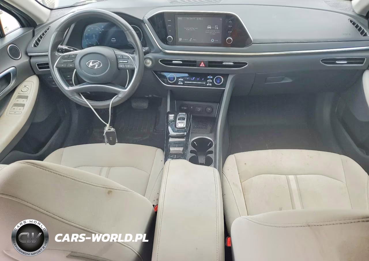 2021 Hyundai Sonata Sel VIN:KMHL14JA7MA162485 - 8