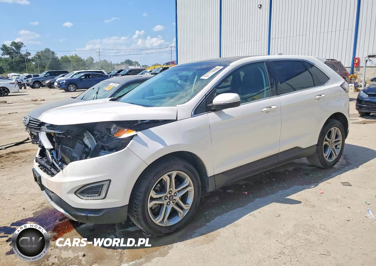 2017 Ford Edge Titanium VIN:2FMPK4K86HBC42753 - 1