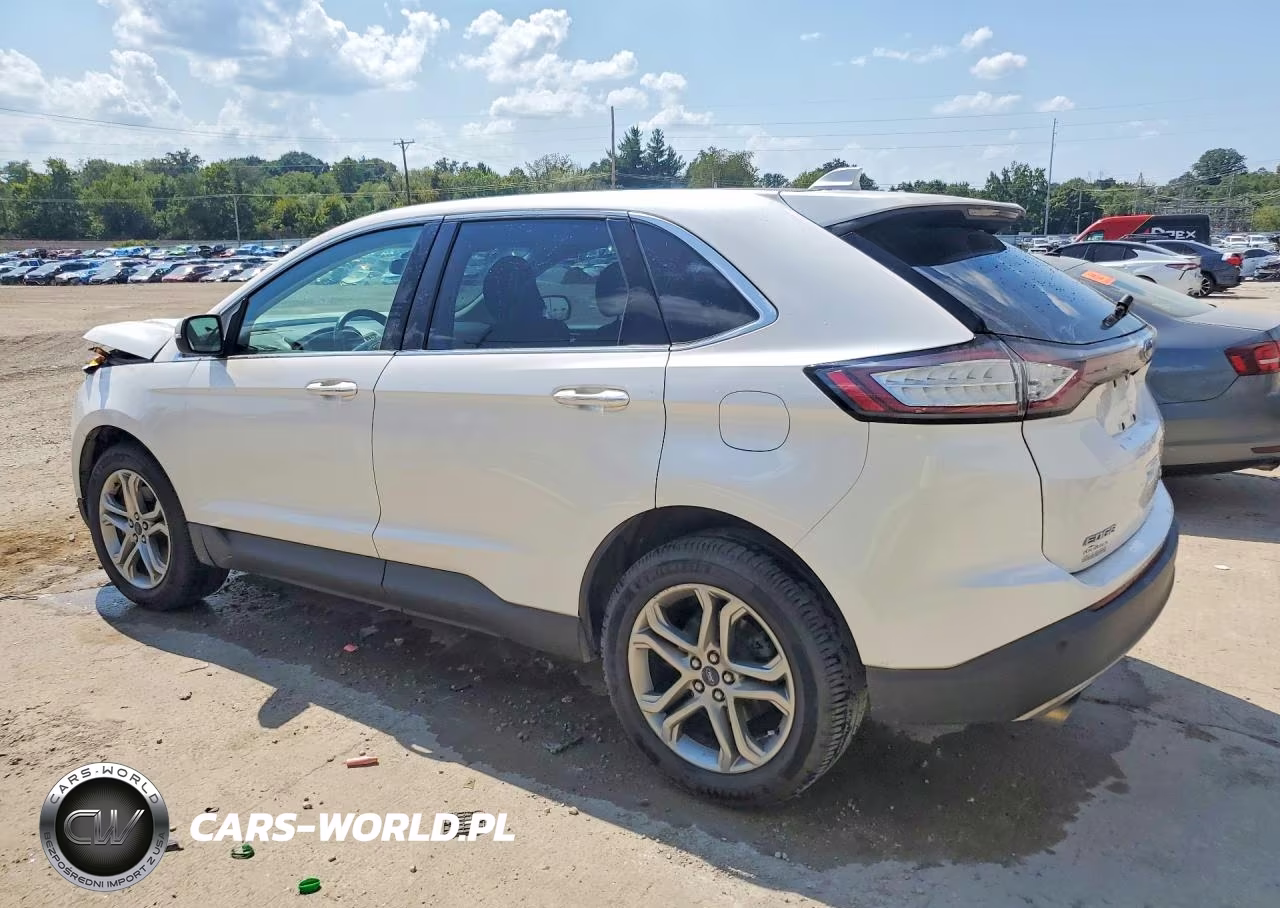 2017 Ford Edge Titanium VIN:2FMPK4K86HBC42753 - 2