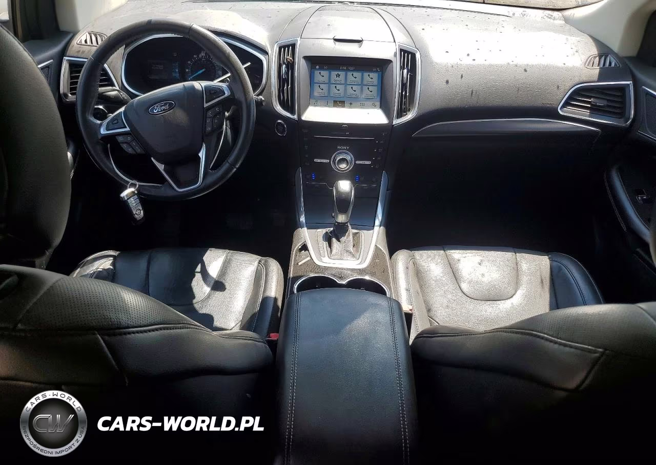 2017 Ford Edge Titanium VIN:2FMPK4K86HBC42753 - 8