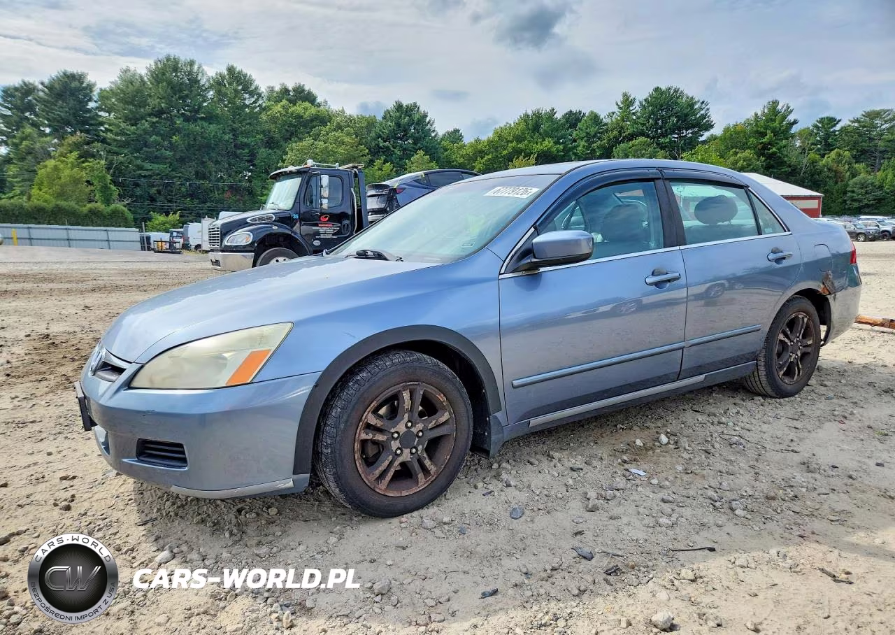 2007 Honda Accord Ex VIN:1HGCM56847A128856 - 1