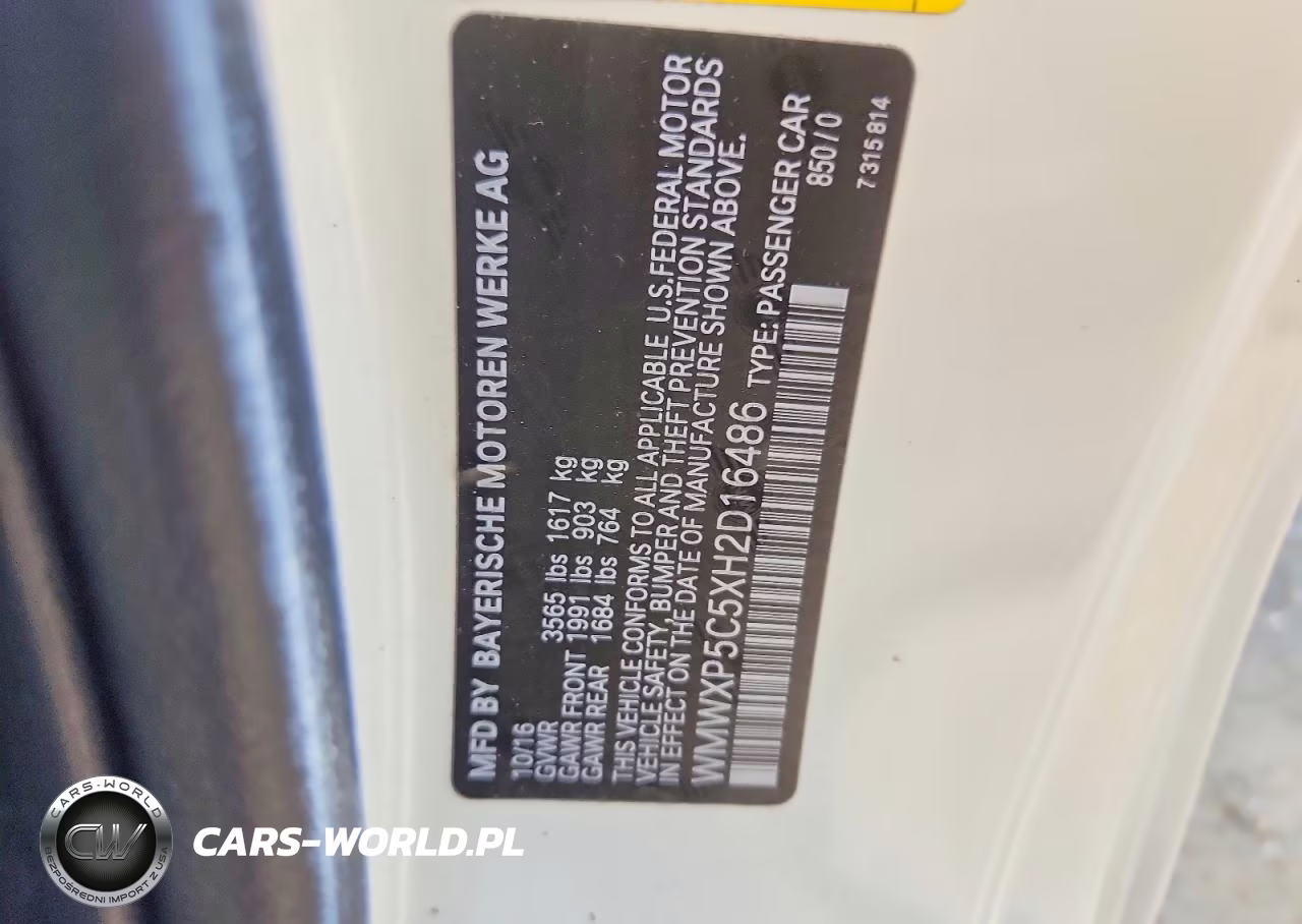 2017 Mini Cooper VIN:WMWXP5C5XH2D16486 - 12